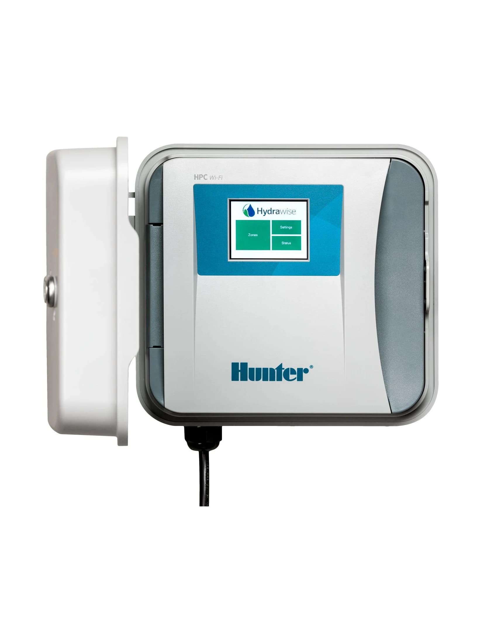 בקר השקיה Hunter Pro-C Hydrawise עם מסך מגע ואפשרות Wi-Fi, בארון חיצוני | הדר נוי משתלות