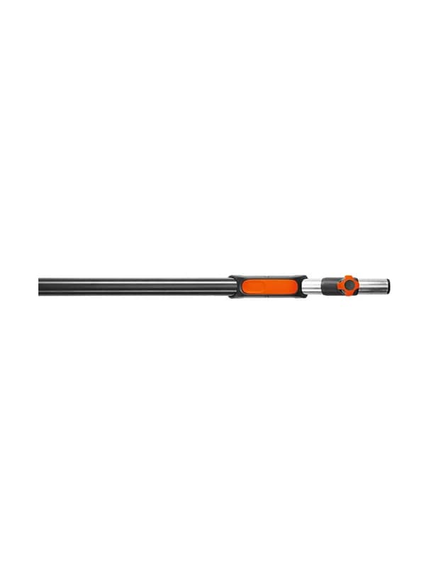 מוט טלסקופי למערכת קומביסיסטם, GARDENA combisystem: המוט במבט צד אופקי, עם המחבר לראשי Combisystem בקצה