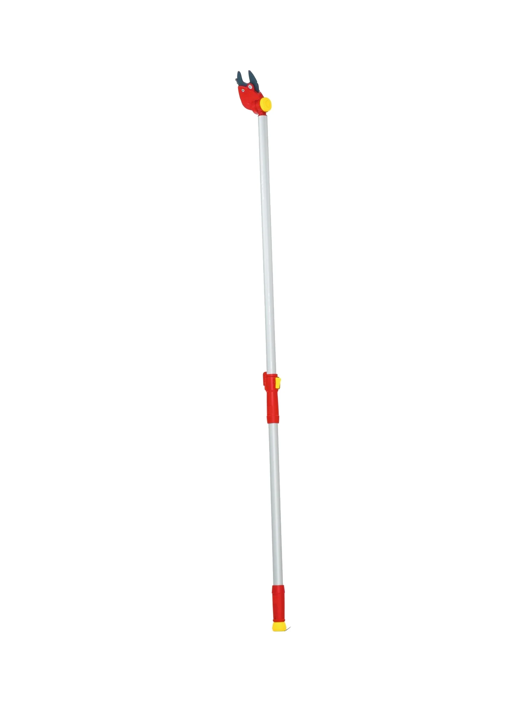 מזמרת גיזום לגובה Wolf-Garten PDC RR 200 באורך 2 מטר עם ראש חיתוך מתכוונן בקצה מוט אדום - משתלות הדר נוי