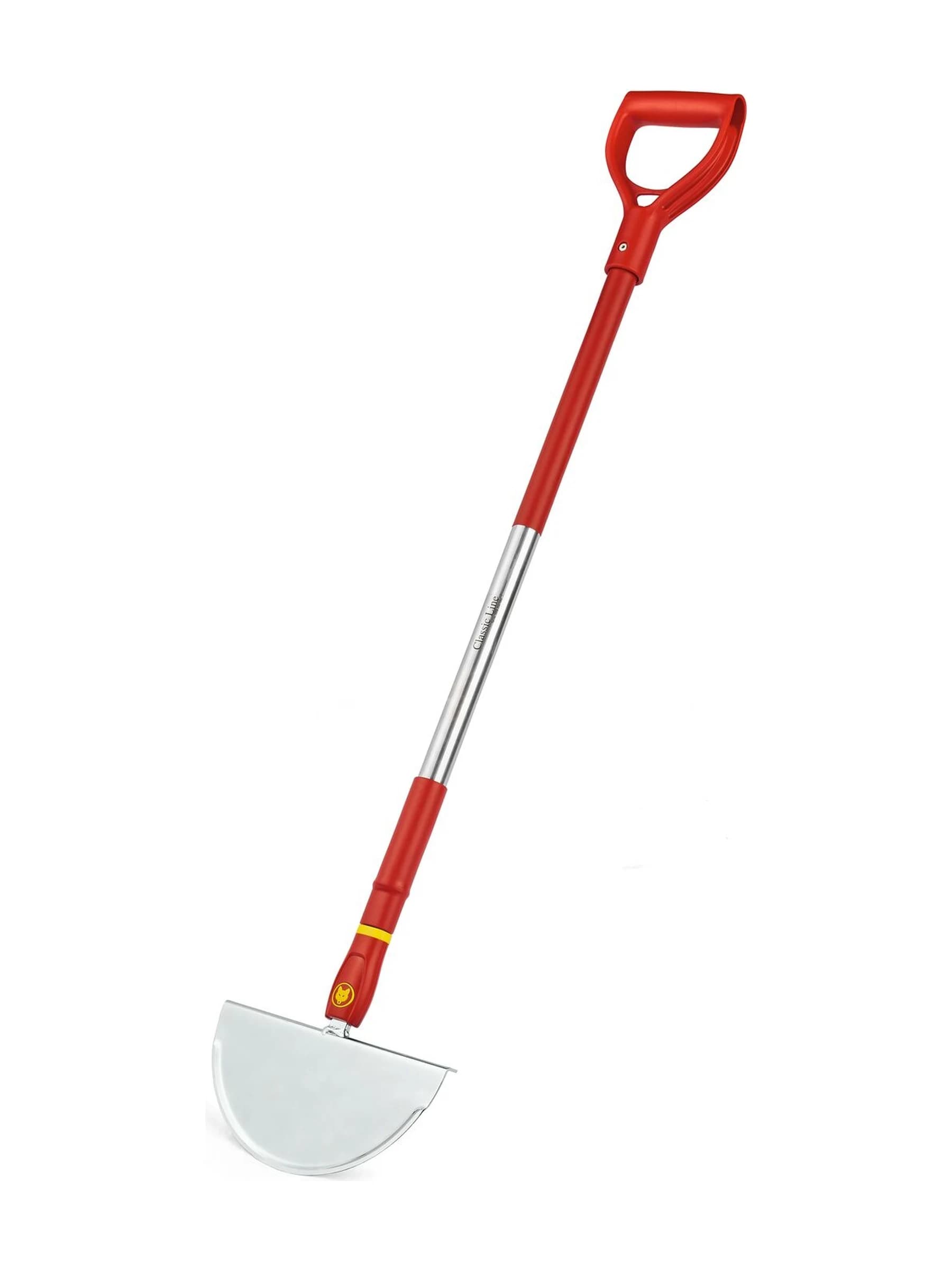 מיישר שפת דשא Wolf-Garten RM-F עם להב חצי עגול ברוחב 22.5 סנטימטר וידית D, על רקע לבן - משתלות הדר נוי