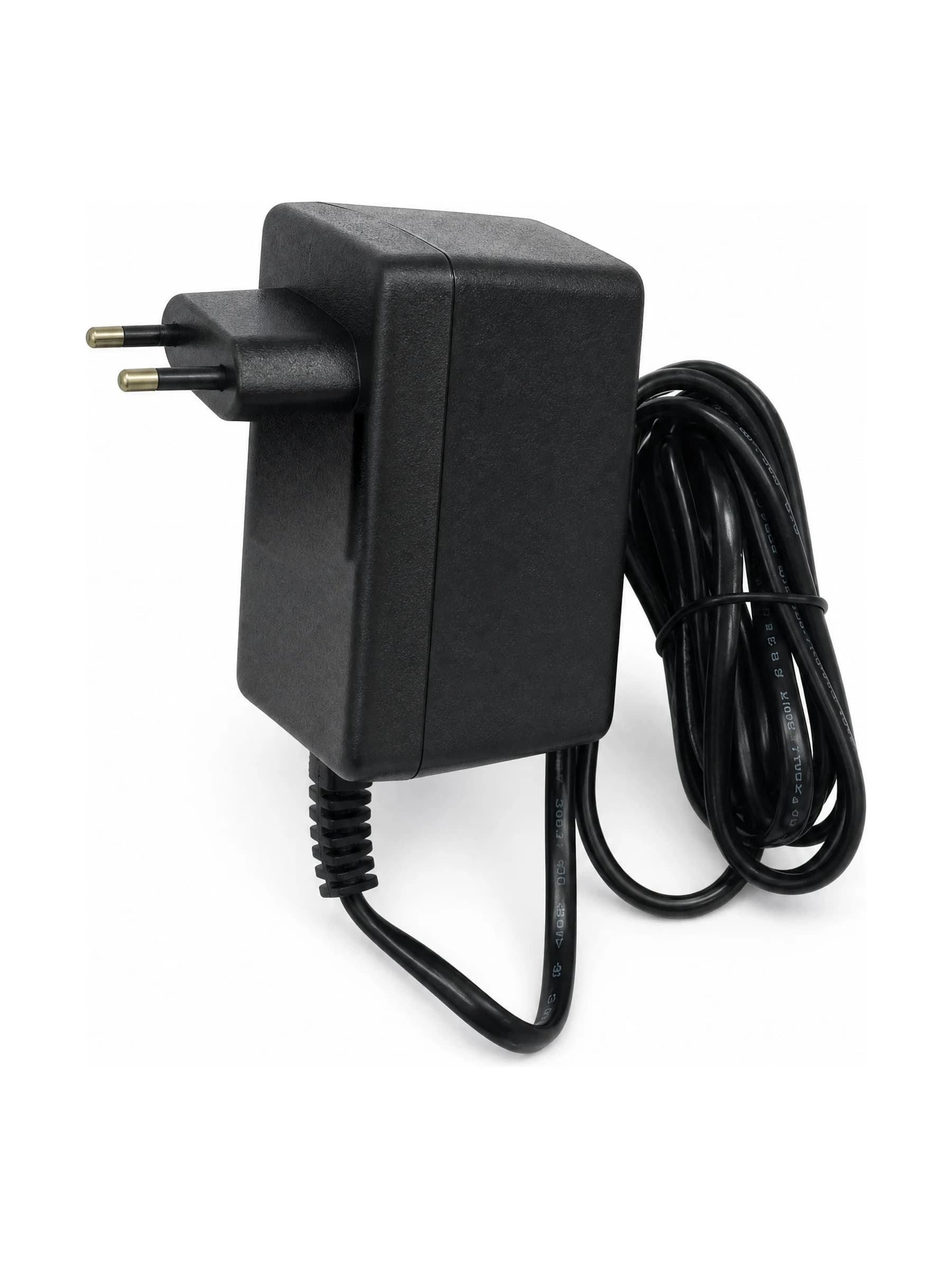 שנאי שחור להמרת 220V ל-24V עם תקע לשקע ביתי וכבל יציאה מגולגל, למחשב השקיה גלקון - משתלות הדר נוי