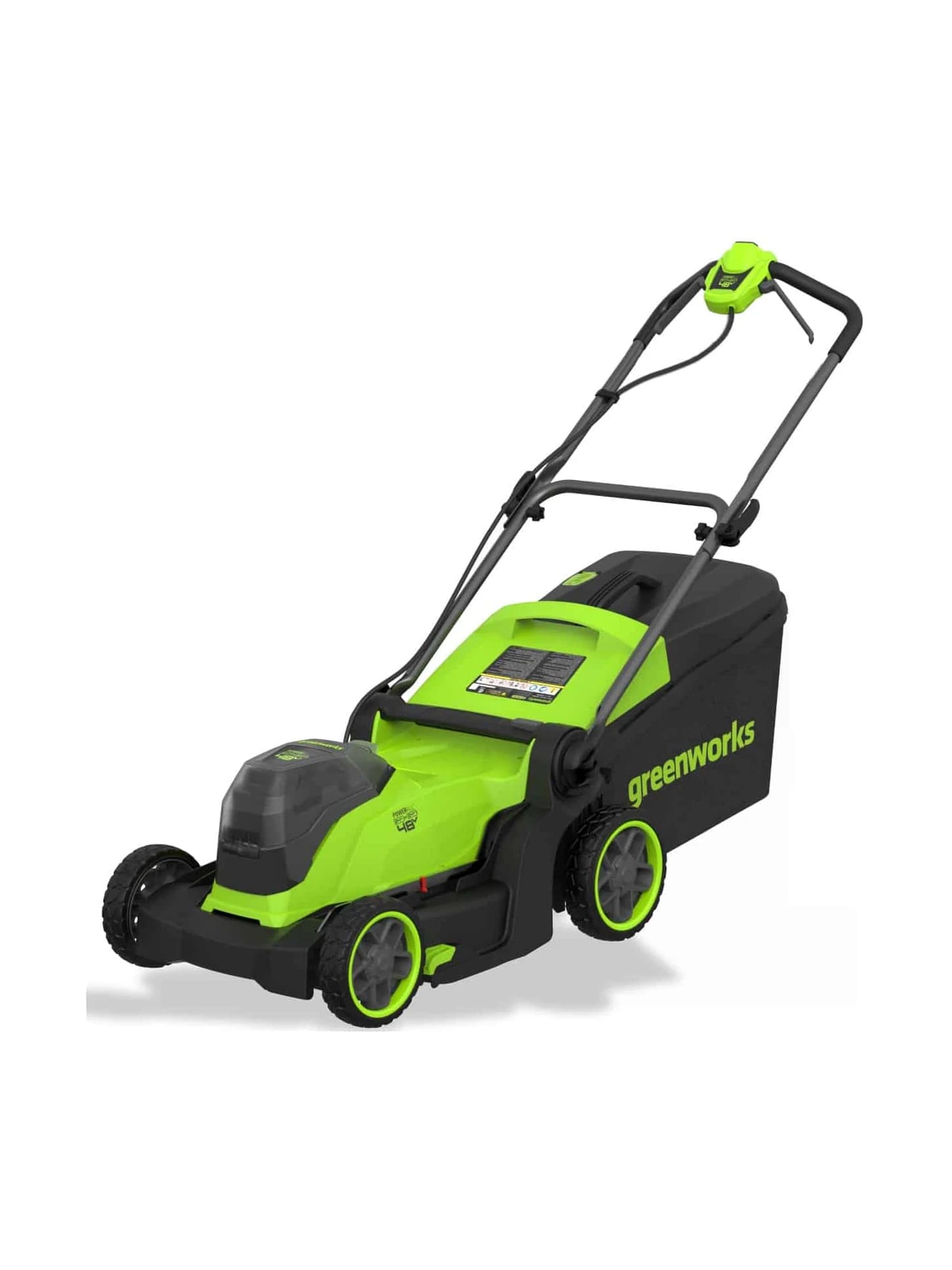 מכסחת דשא 41 ס"מ נטענת GEN2 48V ללא סוללות ומטען - Greenworks LM4102A1 24V