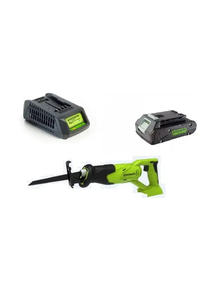 מסור חרב 24V + סוללה 2.0Ah + מטען מהיר