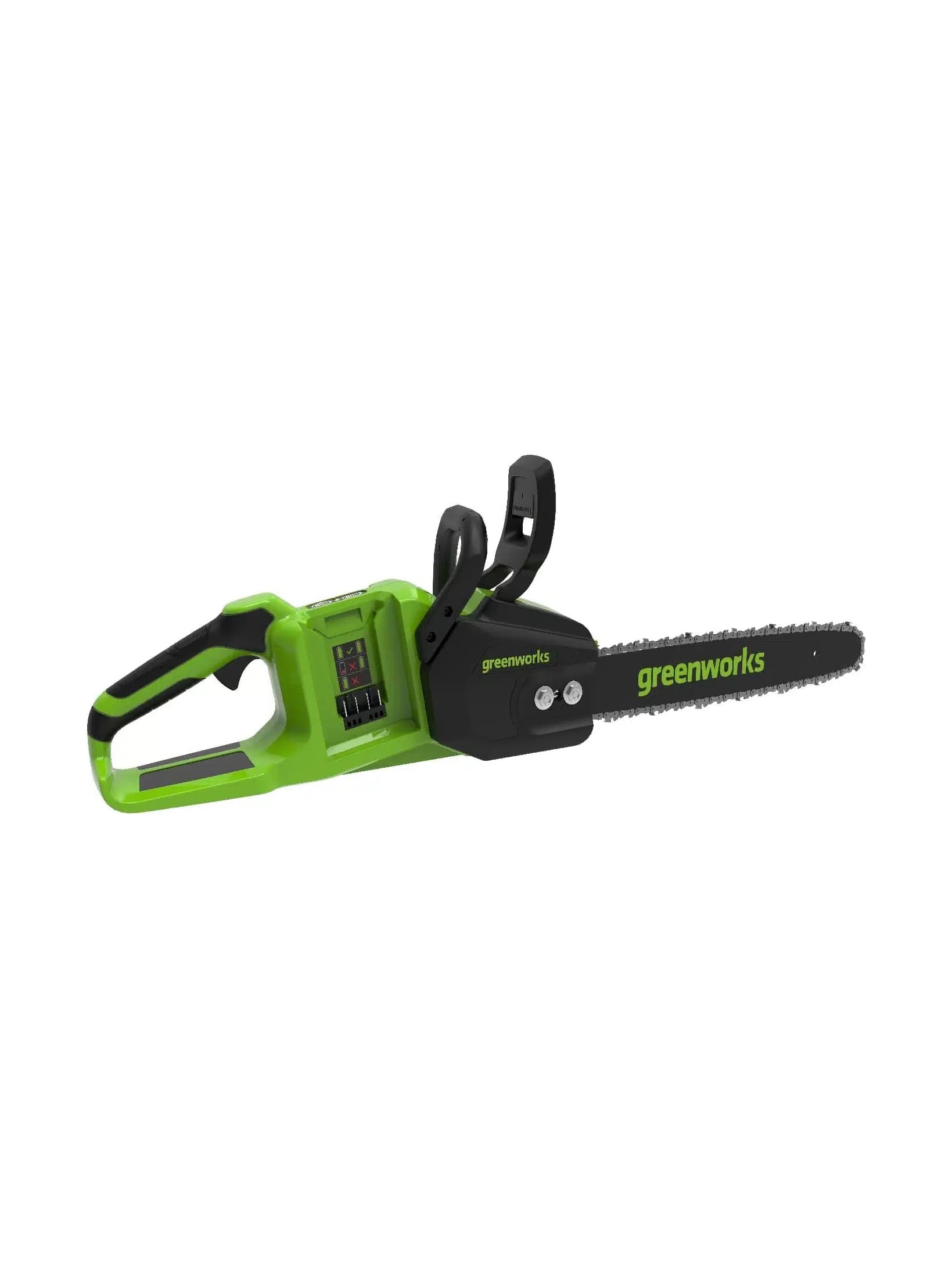 מסור שרשרת נטען 14" (גוף בלבד) - Greenworks 48V (2x24V) 14" Brushless