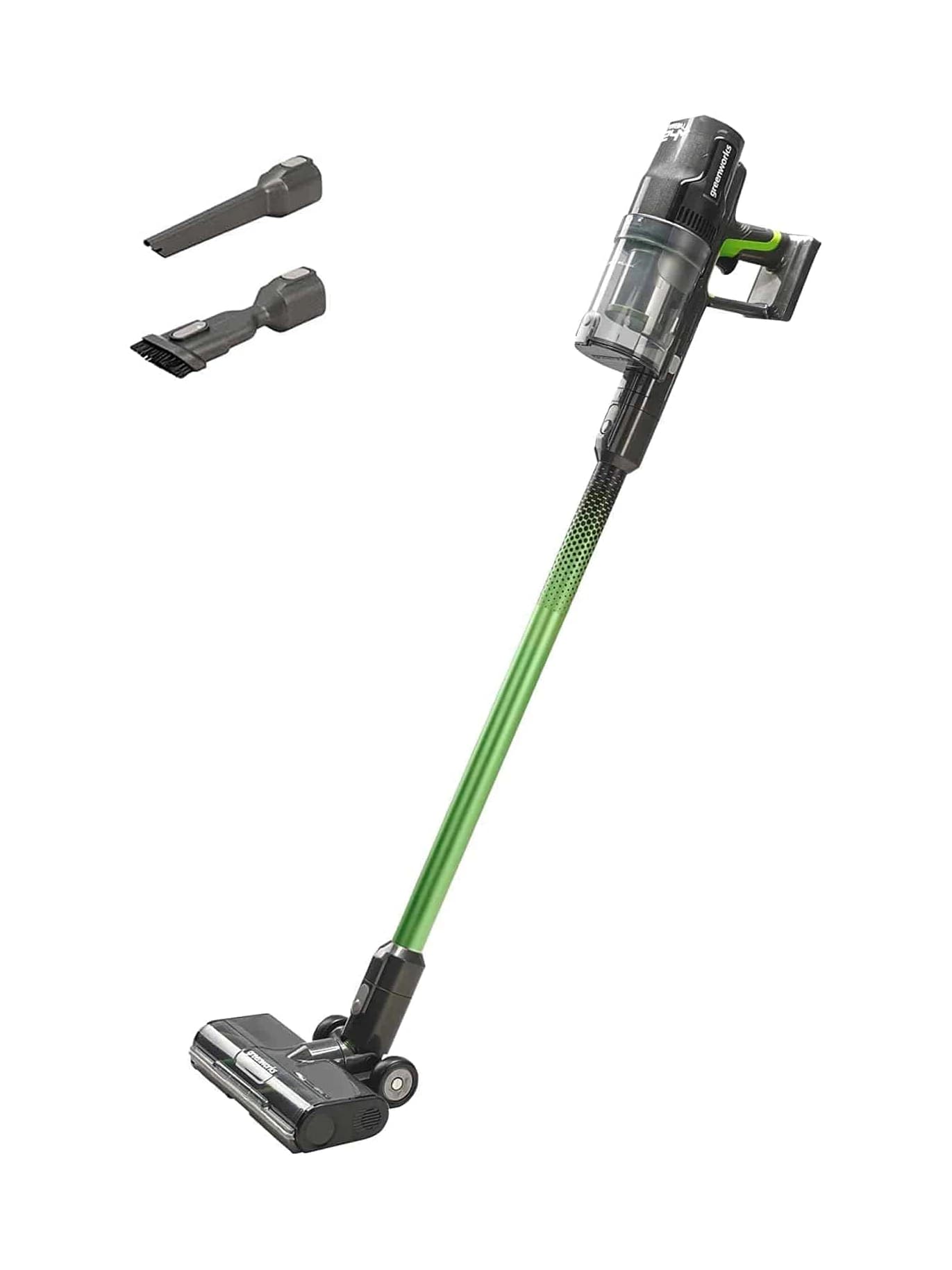 שואב אבק נטען עם מסנן HEPA גוף בלבד - Greenworks 4700020-VK Brushless 500W 24V