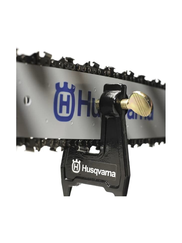 מלחציים שחורים של HUSQVARNA מהדקים להב משור שרשרת