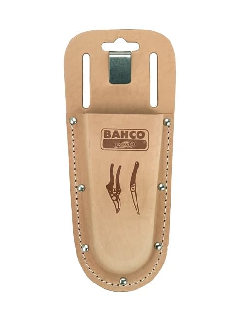 נרתיק עור למזמרה BAHCO עם תפס לחגורה