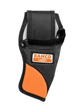 נרתיק פוליאסטר שחור וכתום למזמרה BAHCO